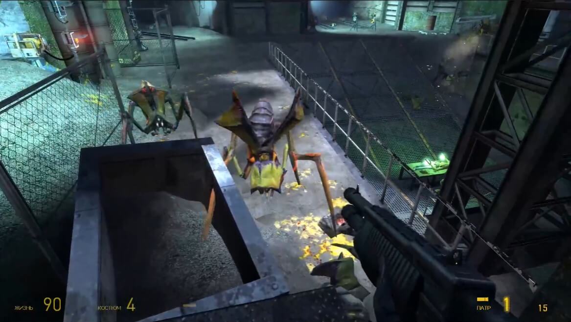 Half-Life 2 Episode 2 - геймплей игры Windows